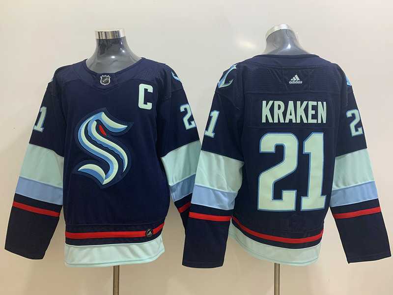 Seattle Kraken 21 Kraken Navy Adidas Jersey,We sell and wholesale Seattle Kraken 21 Kraken Navy Adidas Jersey on line form chian!